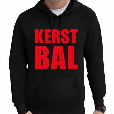 Lelijke kerstborrel hoodie kerst bal zwart heren