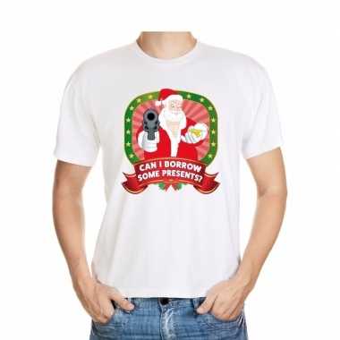 Lelijke kerstrui wit can i borrow some presents heren