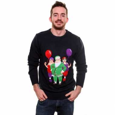 Lelijke kersttrui cool santa