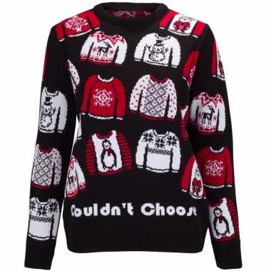 Lelijke kersttrui could not choose dames