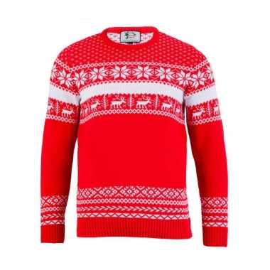 Lelijke kersttrui the red nordic dames