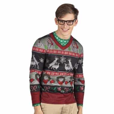 Verkleed t trui kersttrui heren