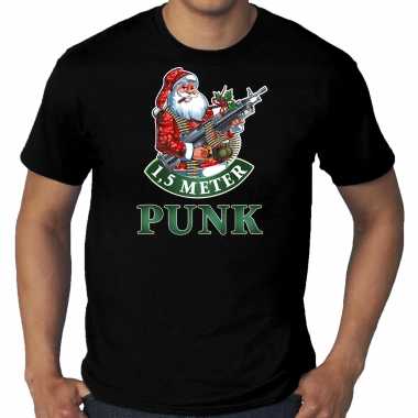 Zwart kerstrui / kerstkleding , meter punk heren grote maten