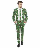 Groene business suit kerst thema 10077605