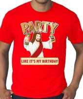 Grote maten kerstrui kerstkleding rood party jezus heren