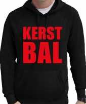 Lelijke kerstborrel hoodie kerst bal zwart heren