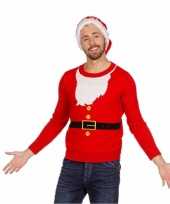 Lelijke kersttrui kerstmannen pak heren