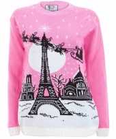 Lelijke kersttrui paris dames