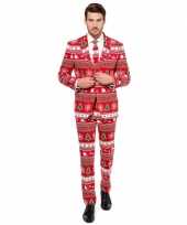 Rode business suit kerst thema 10076410