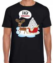 Zwart kerstrui kerstkleding f ck coronavirus heren